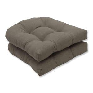 Pillow Perfect Indoor/Outdoor Monti Chino Wicker Seat Cushions