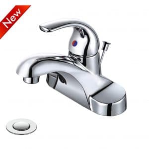 WOWOW One Handle Low-Arc Sink Faucet