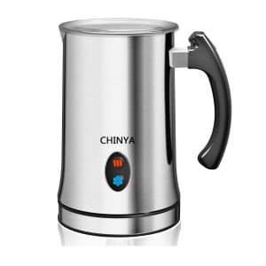 6. CHINYA Milk Frother and Steamer Machine