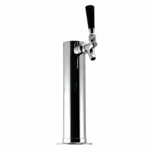 4. Kegworks Single Tap Draft Beer Tower - 2 1/2" Diameter