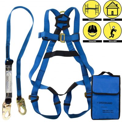 Spidergard Single D-Ring Full Body Safety Harness