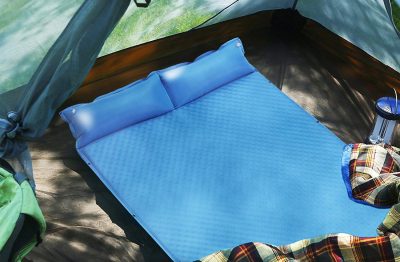 double self inflating sleeping pad