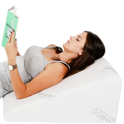 Relax Home Life - Foam Bed Wedge Bamboo Pillow