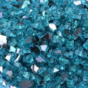 Stanbroil 10-Pound 1//2 Inch Fire Glass Diamonds for Fireplace Fire Pit Crystal Ice Luster