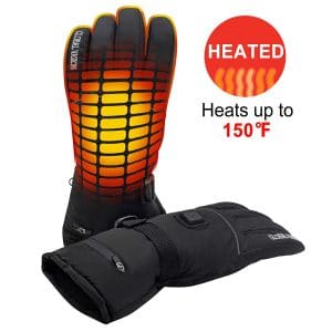 GLOBAL VASION 3 Heat 7.4V Rechargeable Heated Gloves