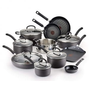T-Fal Hard Anodized Cookware Set