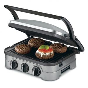 Cuisinart GRID-8NFR Contact Counter-top 5-in-1 Griddler