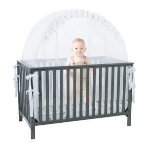 1st Baby Safety Crib Netting Cover