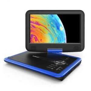ieGeek 11.5 inches 5 hrs Rechargeable Battery Portable DVD Player