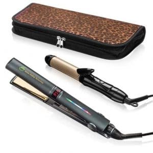 6th sense Professional Iron Hair Straightener 2-in-1 with a Carry Case