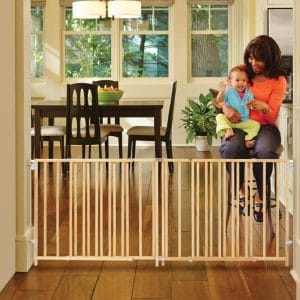 North States 103" Wide Extra-Wide Swing Baby Gate