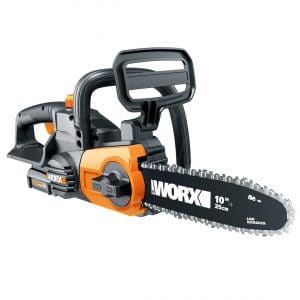 Worx WG322 20V Cordless Chainsaw with Auto-Tension