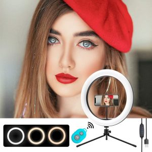 Mountdog 10" Selfie Ring Light with Stand