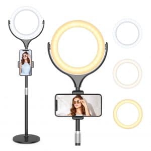 Beemoon 8" Selfie Ring Light with Stand