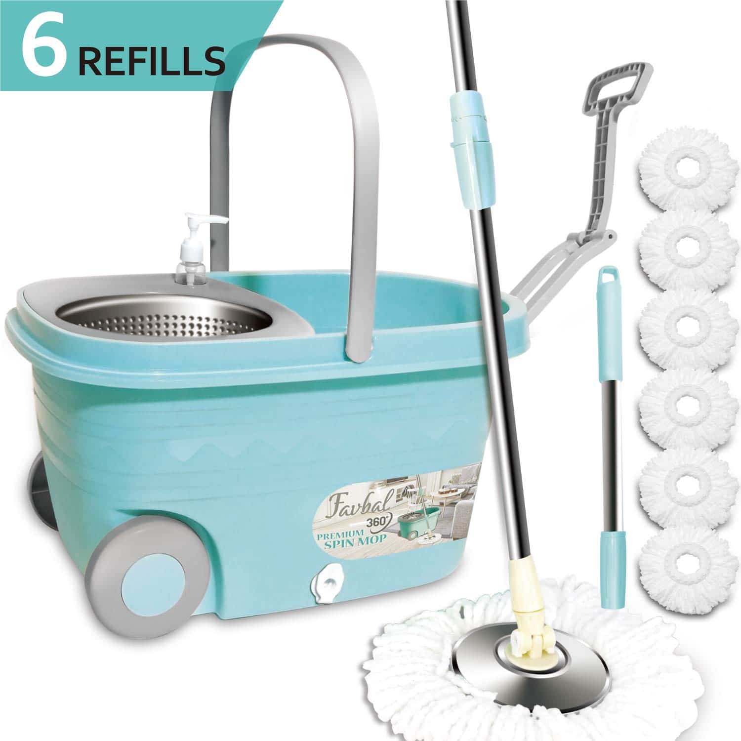 Top 10 Best Spin Mops and Buckets in 2020 Reviews Buyer’s Guide