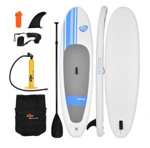 Goplus Inflatable Stand up Paddle Board
