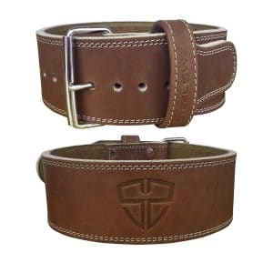 Steel Sweat Weight Lifting Belt - Vegetable Tanned Leather