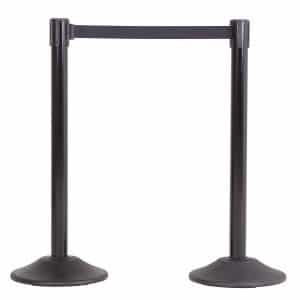 US Weight Premium Steel Heavy Duty Stanchion with Retractable Belt
