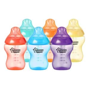 Tommee Tippee Baby Feeding Bottles, BPA-Free - Multi-Colored