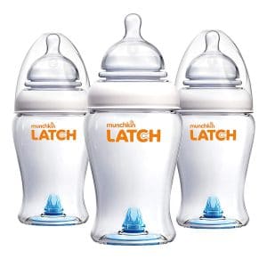 Munchkin Latch Anti-Colic Baby Bottle, 3 Pack