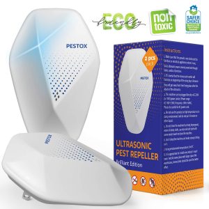 7. Pestox Ultrasonic Pest Repeller Plug in - 2020 New