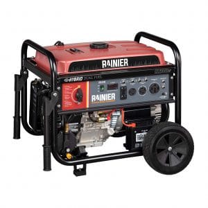3. Rainier Dual Fuel Portable Generator