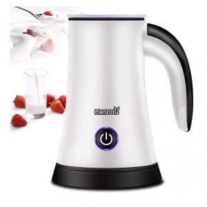 10. MANZOKU Milk Frother and Steamer