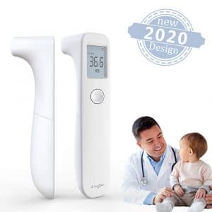 LiteXim Infrared Forehead Thermometer with Memory Function