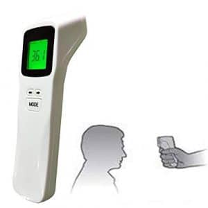 SLUXKE Digital Forehead Thermometer with Fever Alert Functionality