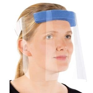 REZVANI R20 Protective Face Shields Clear Vision