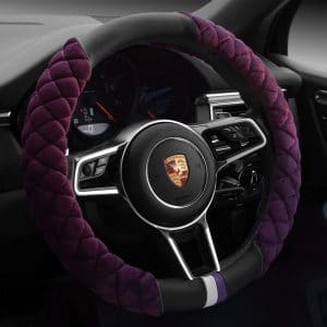 Cxtiy Universal A-Purple Steering Wheel Cover