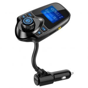 Nulaxy Bluetooth FM Transmitter for All Smartphones