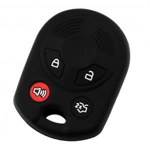 KeylessOption Soft Rubber Protective Car Key Cover