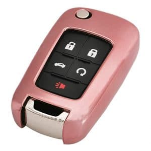 Alegender Pink TPU Key Cover Case