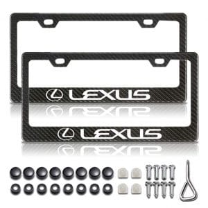 LEXUS License Plate Frame Carbon Fiber Plate Frames