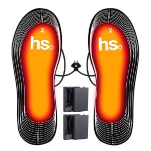 CENGOY Rechargeable Heated Insoles for Men and Women