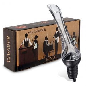 Barvivo Wine Aerator Pourer 3 Fold Classic Aerating Decanter Spout