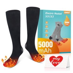 Jomst Electric Heated Socks - 5000mAh Rechargeable Battery