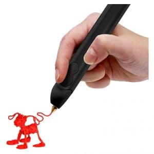 3Doodler Create Creators, Adults, and Teens 3D Printing Pen with Stencil Book and Free Refill Filaments